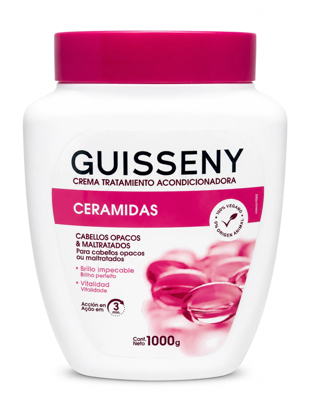Mascara capilar Ceramidas Guisseny 1Kg